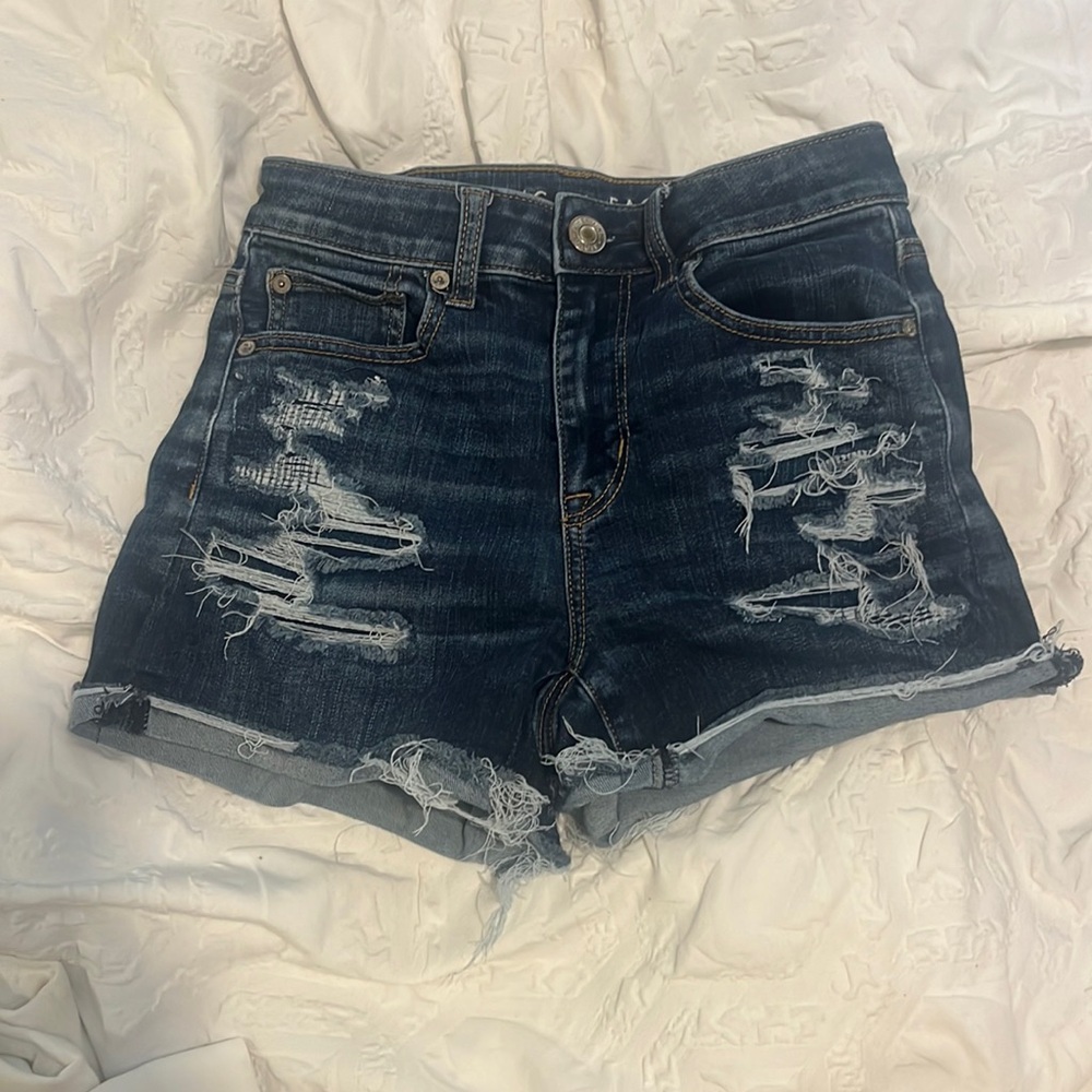 Distressed American Eagle Shorts